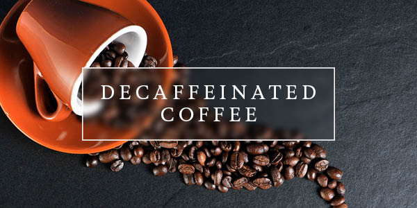 How much caffeine in decaf coffee image